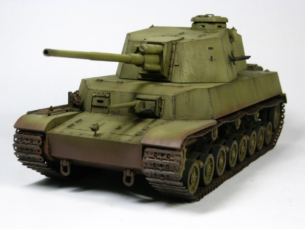 ファインモールド 1 35 五式中戦車 チリ 完成 ミーティア スケールモデルのブログ