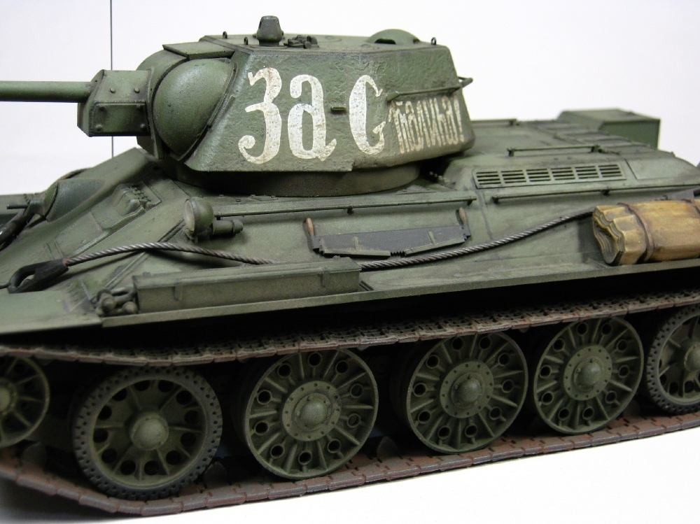 ICM/ドイツレベル 1/35 T-34/76 1942年型 完成写真: METEOR.スケール